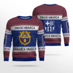 Barcelona Soccer Team Ugly Christmas Sweater 2025 – Moonbestprint