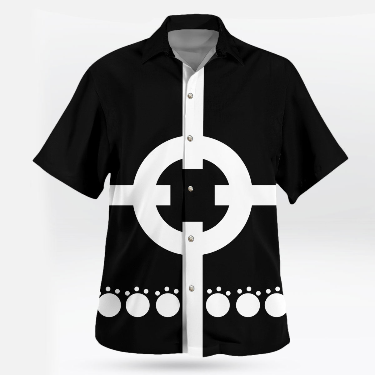Bartholomew Kuma Inspired Target Pattern Hawaiian Shirt – Moonbestprint