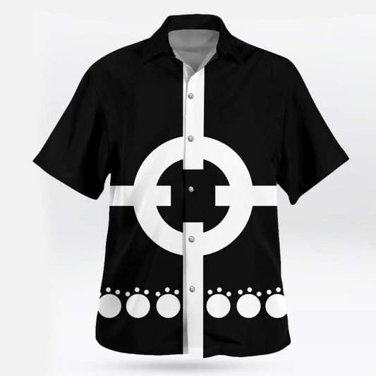 Bartholomew Kuma Inspired Target Pattern Hawaiian Shirt – Moonbestprint
