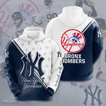 Baseball Mlb New York Yankees Pullover 3D Hoodie, MLB Hoodie Moonbestprint