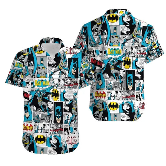 Batman DC Comic Hawaiian Shirt – Moonbestprint