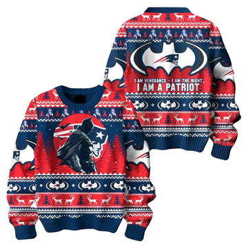 Batman I Am A Patriot Football Ugly Sweater 2025 – Moonbestprint