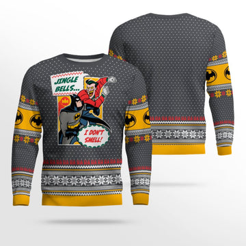 Batman Jingle Bells - I Don't Smell Ugly Sweater 2025 – Moonbestprint