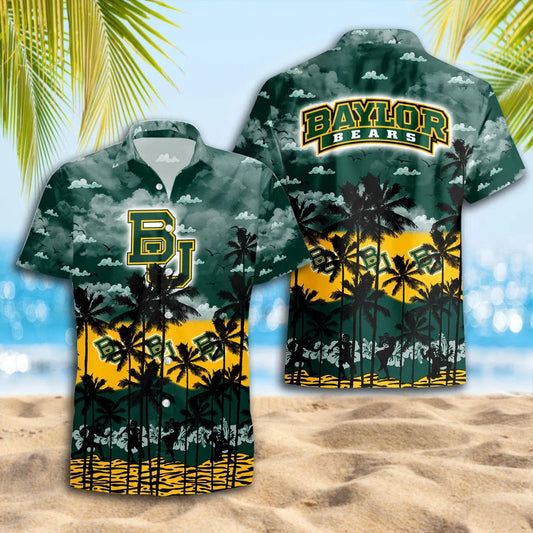 Baylor Bears Hawaiian Shirt Trending Summer, NCAA Hawaiian Shirt Moonbestprint