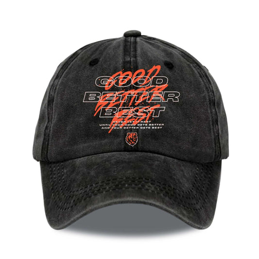 Bears Good Better Best Hat -Moonbestprint