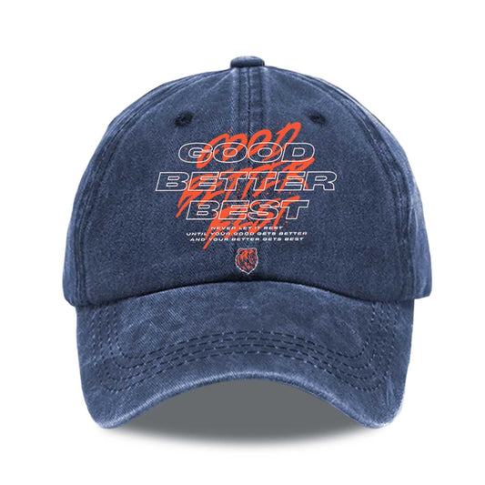 Bears Good Better Best Hat -Moonbestprint