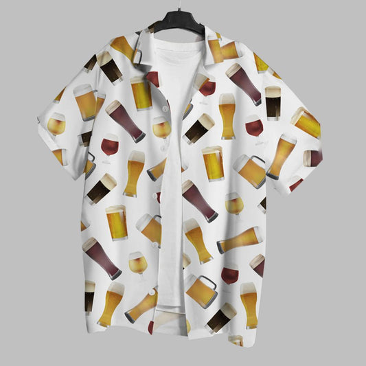 Beer Lover Gift Hawaiian Shirt - Moonbestprint