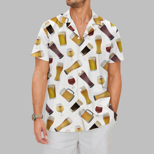 Beer Lover Gift Hawaiian Shirt - Moonbestprint