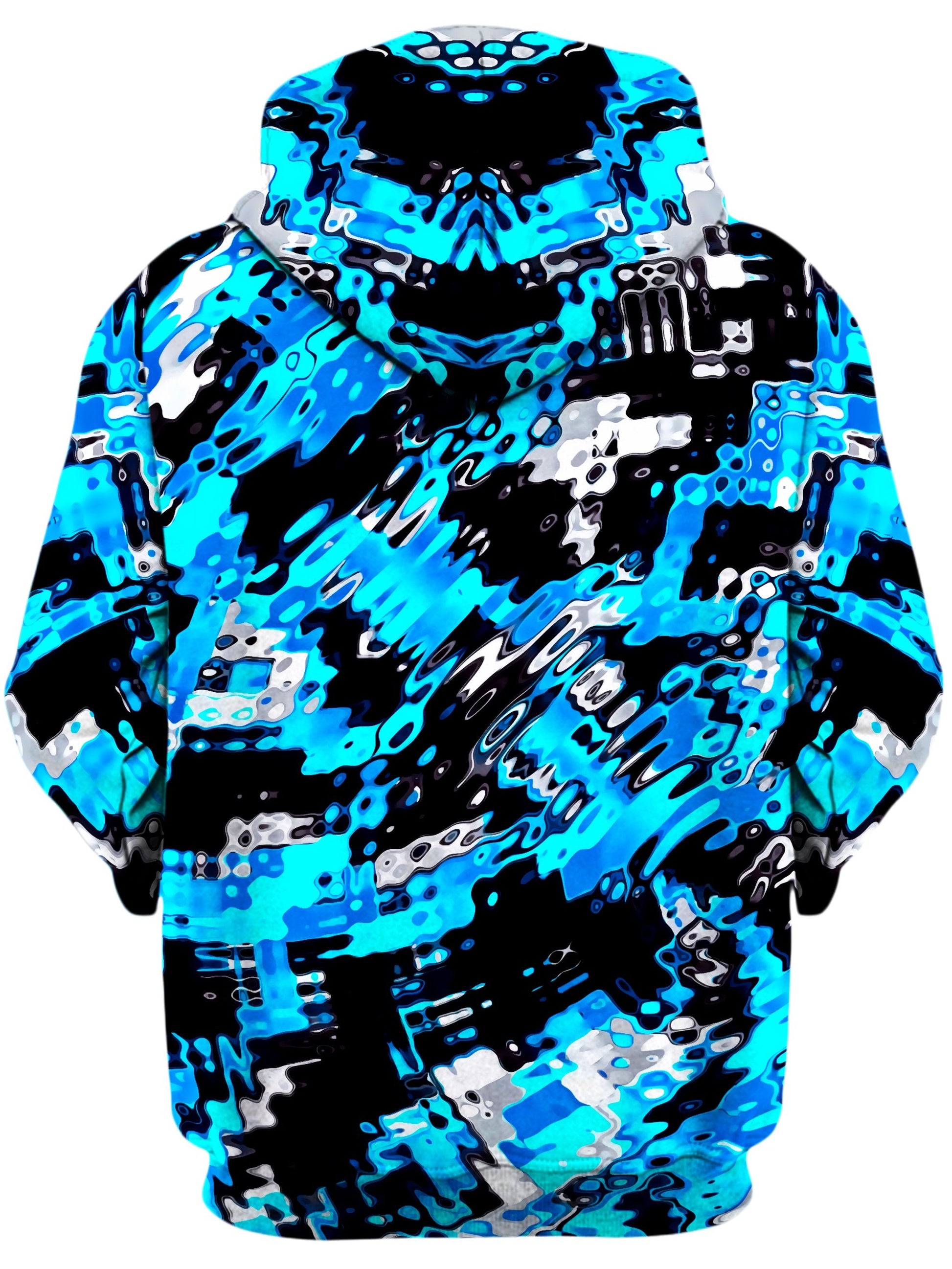 Aqua Rave Unisex Hoodie -Moonbestprint