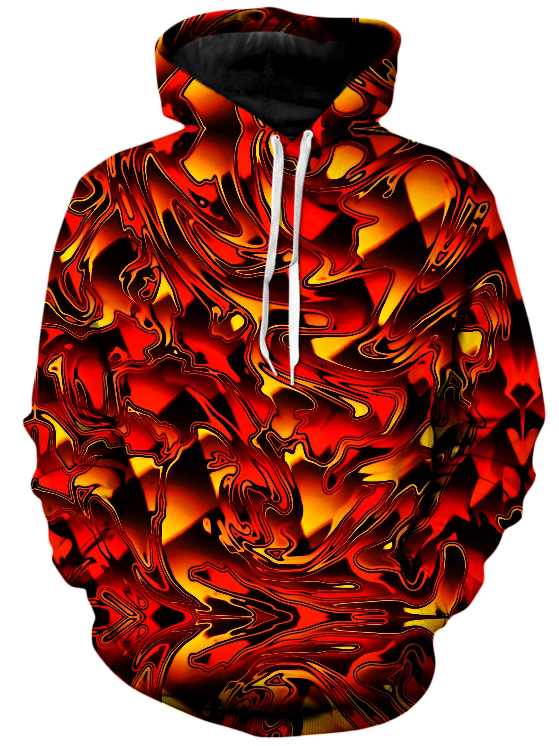 Fire Chromatic Melt Unisex Hoodie -Moonbestprint