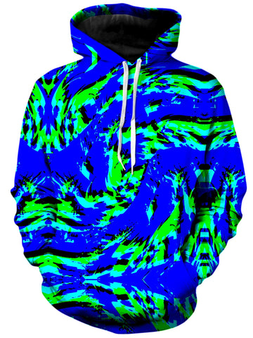 Sea Splatter Rave Graffiti Unisex Hoodie -Moonbestprint