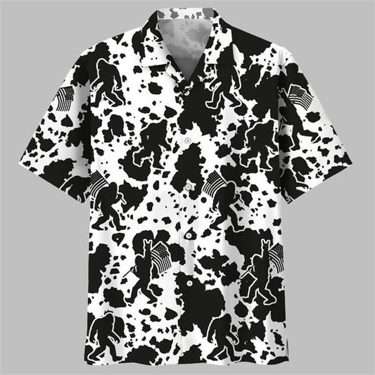 Bigfoot Believe Hawaiian Shirt - Moonbestprint