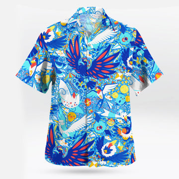 Bird Pokemon Hawaiian Shirt Tropical Breeze – Moonbestprint