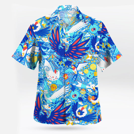 Bird Pokemon Hawaiian Shirt Tropical Breeze – Moonbestprint