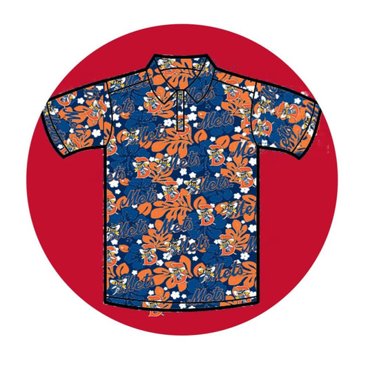 Birmingham Barons B-Mets Luau Shirts Giveaway 2025 - Moonbestprint