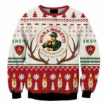 Birra Moretti Christmas Reindeer Ugly Sweater – Moonbestprint