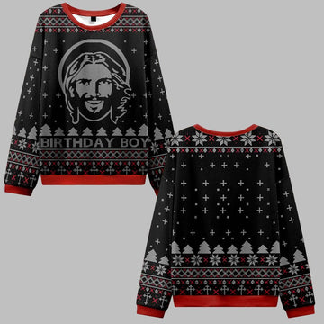 Birthday Boy Ugly Sweater 2026 Christmas - Moonbestprint