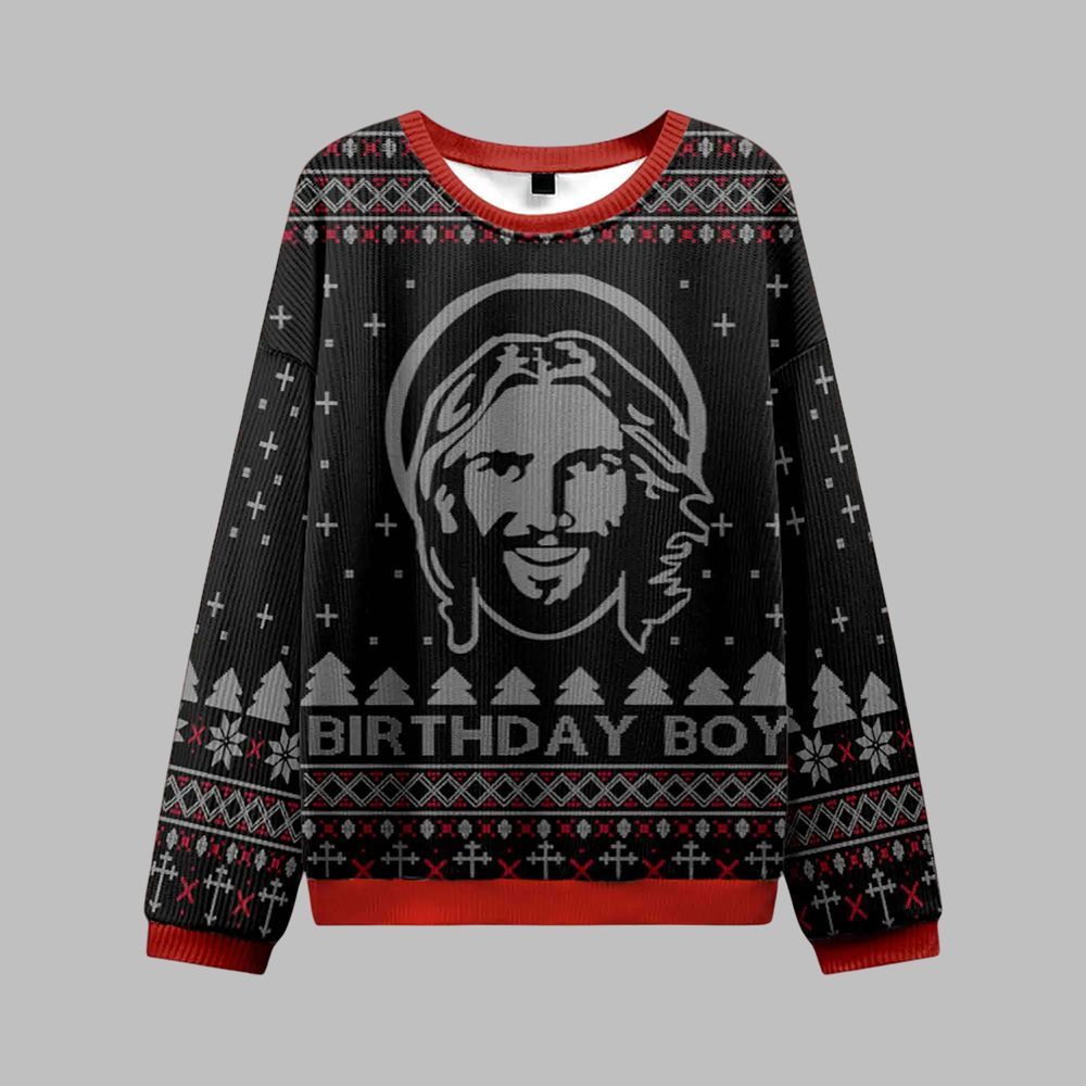 Birthday Boy Ugly Sweater 2026 Christmas - Moonbestprint