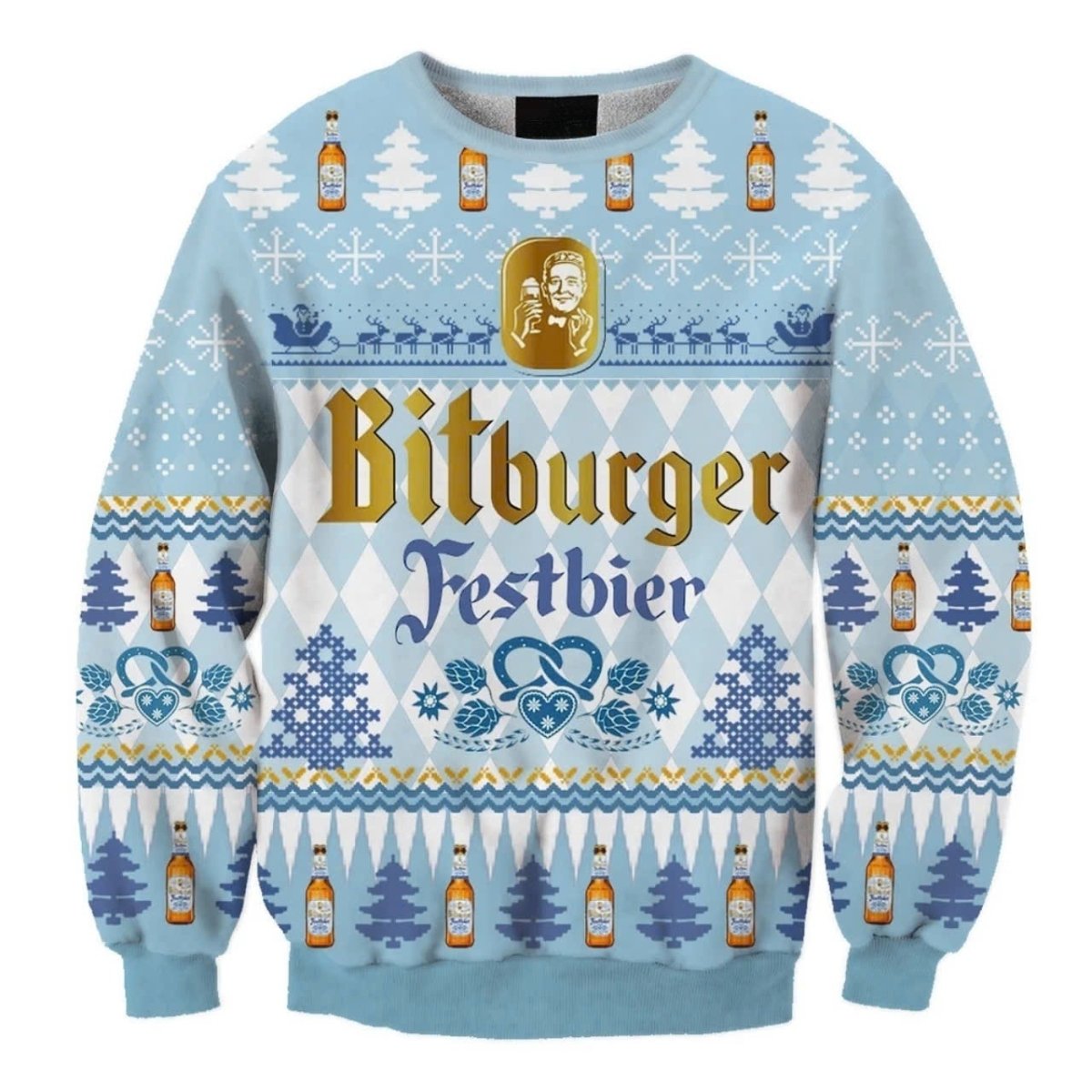 Bitburger Christmas Ugly Sweater – Moonbestprint