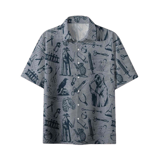 Black Death Hawaiian Shirt - Moonbestprint