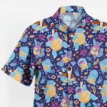 Blastoise Ocean Pattern Pokémon Hawaiian Shirt – Moonbestprint