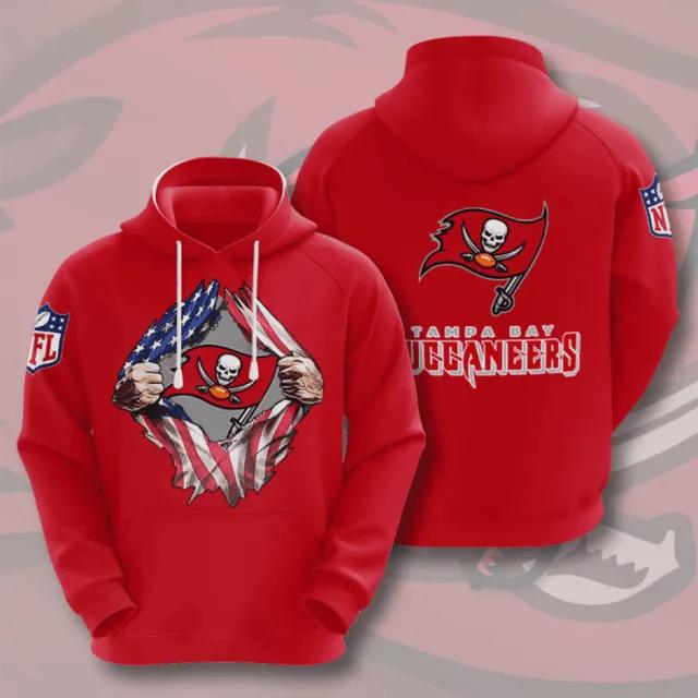 Blood Inside Me Heart Tampa Bay Buccaneers Football 3D Hoodie, NFL Hoodie Moonbestprint