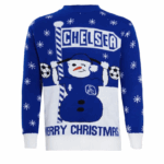Blue Chelsea Snowman Ugly Christmas Sweater 2025 – Moonbestprint
