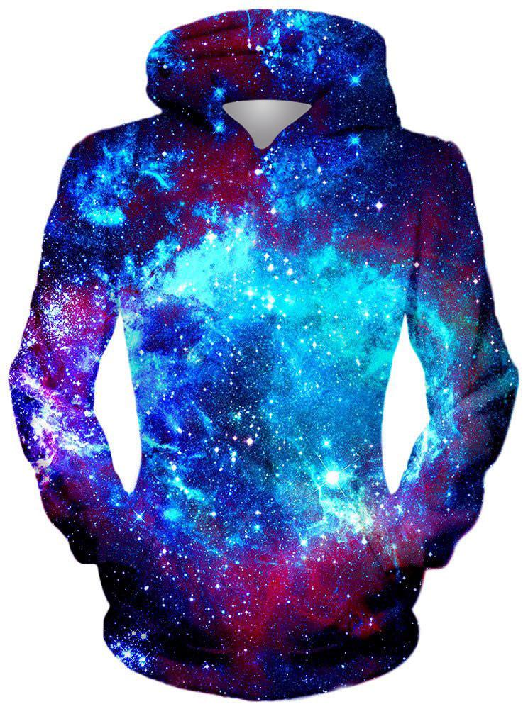 Blue Galaxy Hoodie -Moonbestprint