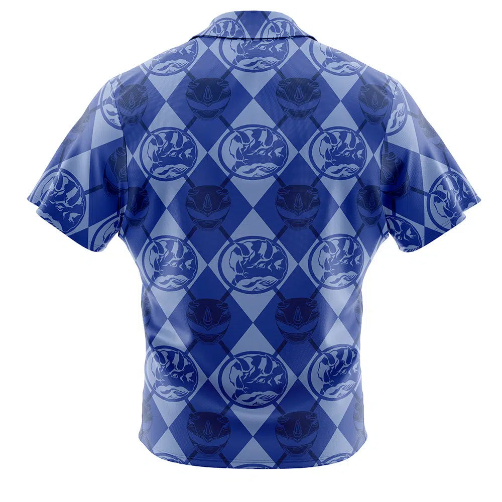 Blue Ranger Pattern Power Rangers Hawaiian Shirt – Moonbestprint