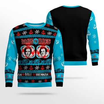 Boats 'N Hoes Ugly Christmas Sweater – Moonbestprint