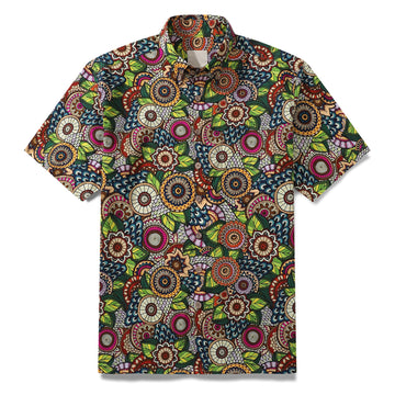 Bohemian Florals Hawaiian Shirt – Moonbestprint