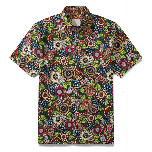 Bohemian Florals Hawaiian Shirt – Moonbestprint