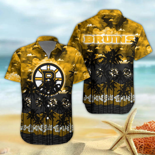 Boston Bruins Hawaiian Shirt 2, NHL Hawaiian Shirt Moonbestprint