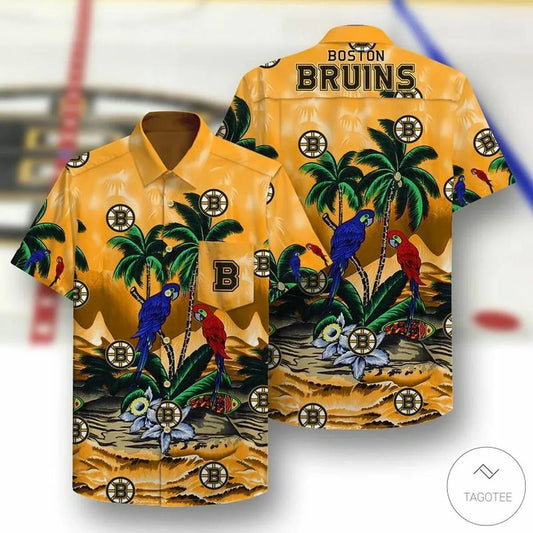Boston Bruins Hawaiian Shirt 3, NHL Hawaiian Shirt Moonbestprint