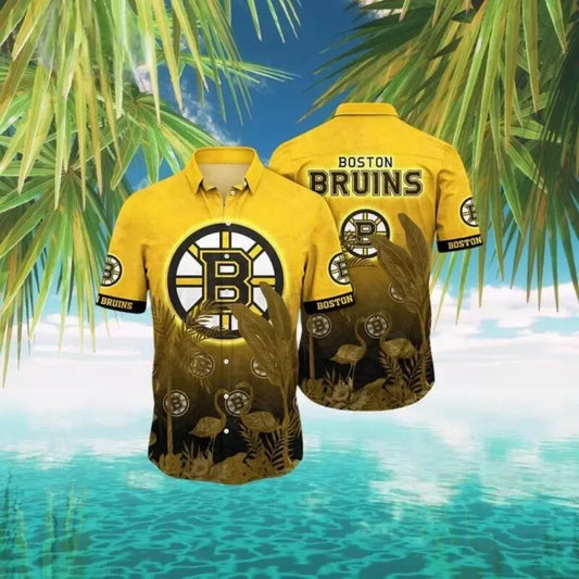 Boston Bruins NHL Hawaiian Shirt 1, NHL Hawaiian Shirt Moonbestprint
