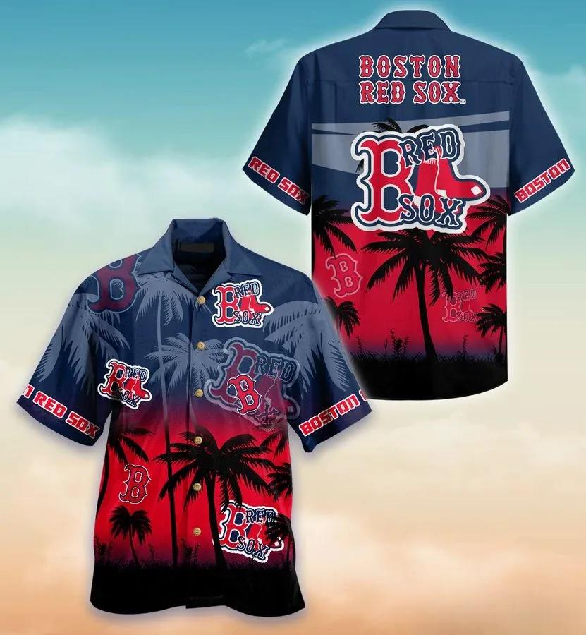 Boston Red Sox Fans Hawaiian Shirt, MLB Hawaiian Shirt Moonbestprint