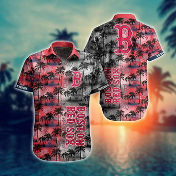 Boston Red Sox -Hawaii Style Shirt, MLB Hawaiian Shirt Moonbestprint