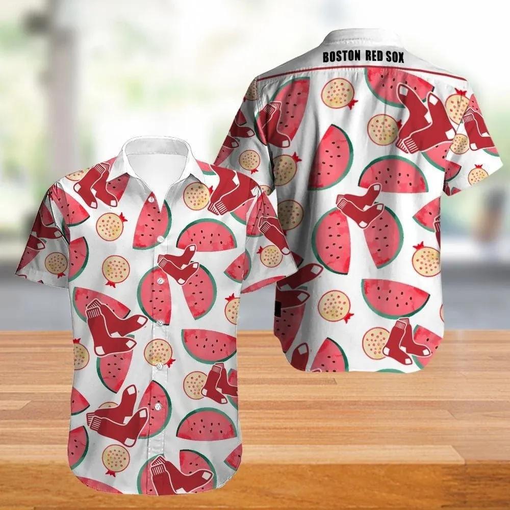 Boston Red Sox Hawaiian Shirt 10, MLB Hawaiian Shirt Moonbestprint