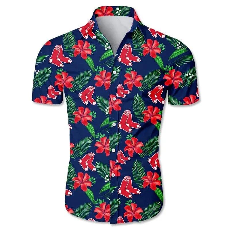 Boston Red Sox Hawaiian Shirt 12, MLB Hawaiian Shirt Moonbestprint