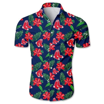Boston Red Sox Hawaiian Shirt 12, MLB Hawaiian Shirt Moonbestprint