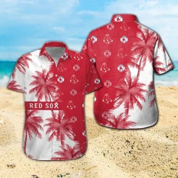 Boston Red Sox Hawaiian Shirt 4, MLB Hawaiian Shirt Moonbestprint