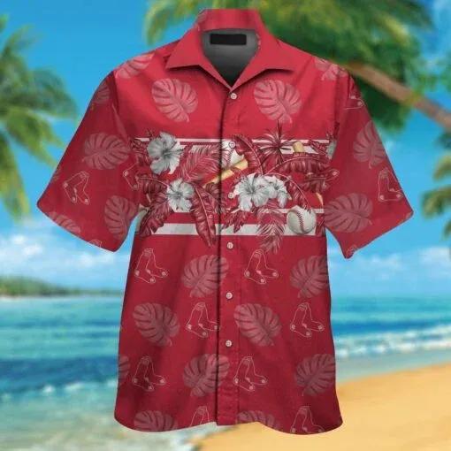 Boston Red Sox Hawaiian Shirt 5, MLB Hawaiian Shirt Moonbestprint