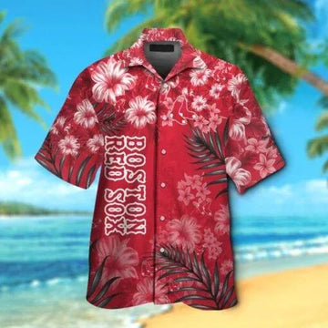 Boston Red Sox Hawaiian Shirt 8, MLB Hawaiian Shirt Moonbestprint