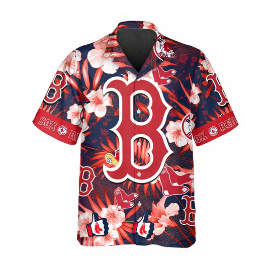 Boston Red Sox Hawaiian Shirt, MLB Hawaiian Shirt Gift For Fans Moonbestprint