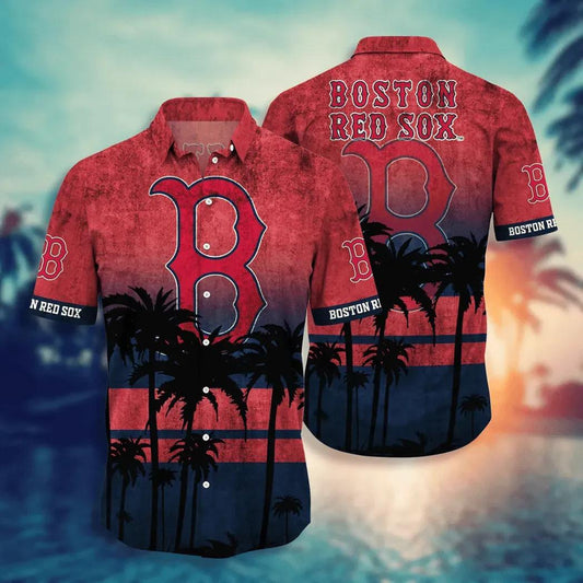 Boston Red Sox MLB Aloha Hawaiian Shirt 3, MLB Hawaiian Shirt Moonbestprint