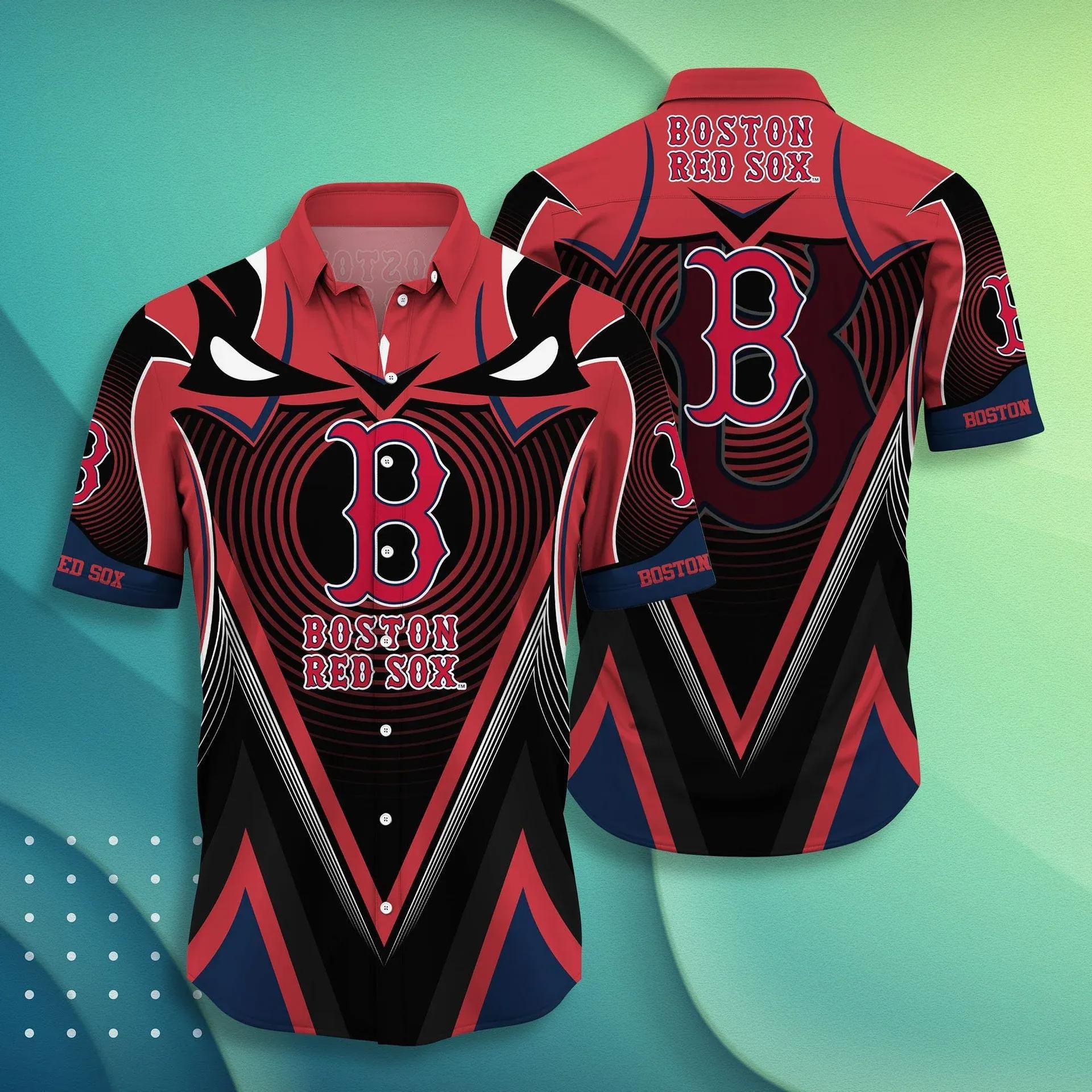 Boston Red Sox MLB Hawaiian Shirts, MLB Hawaiian Shirt Moonbestprint