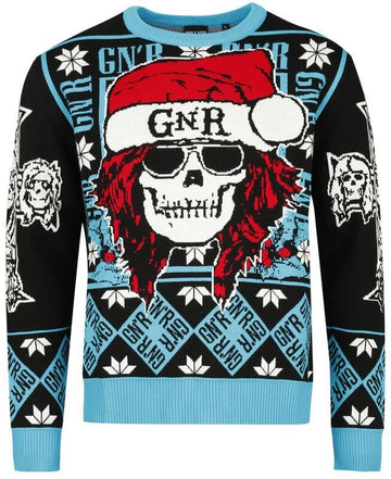 Bravado Guns N' Roses Holiday Ugly Christmas Sweater – Moonbestprint