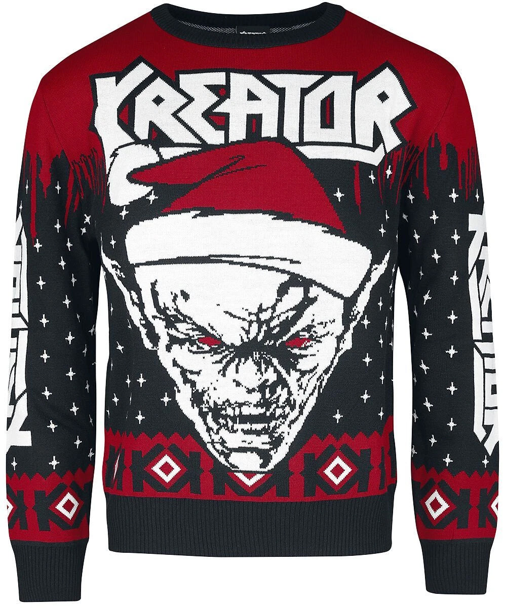 Bravado Kreator Holiday Ugly Christmas Sweater – Moonbestprint