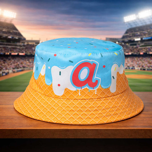Braves Colorful Novelty Bucket Hat 2026 Giveaway -Moonbestprint