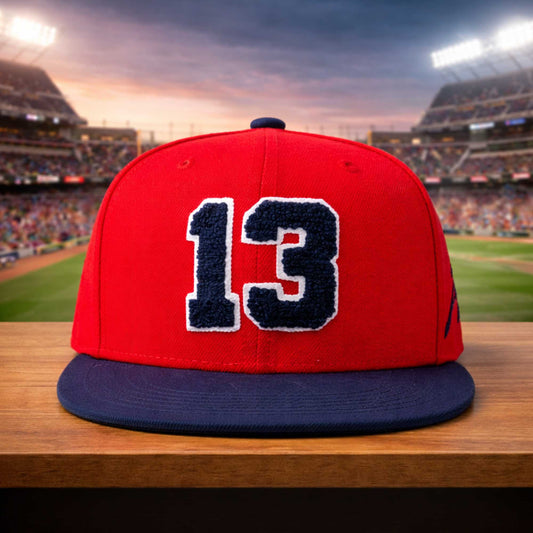 Braves Ronald Acuna Jr. Chenille Cap 2026 Giveaway -Moonbestprint